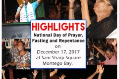 National Day of Fasting, Prayer and Repentance in Montego Bay, December 17, 2017 